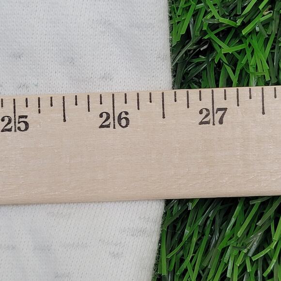 Vintage 90s San-Diego Ringer Sweatshirt 2XL 26x26 Boxy Gray - Picture 5 of 12